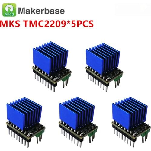 TMC2209 stepper motor driver for BIGTREETECH SKR V1.3 MKS GEN L TMC 2209 engine stepping driver device 3d printer driver module