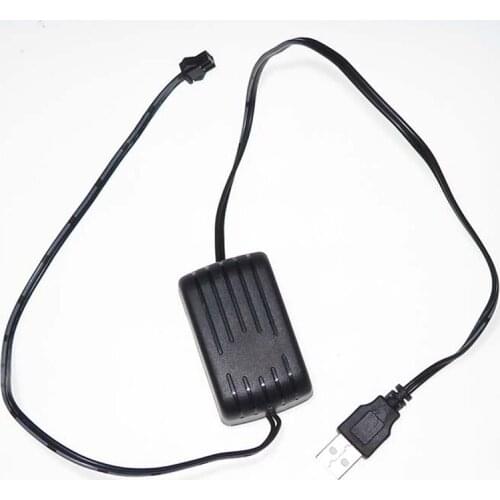 EL inverter/controller 5V USB for 5-10 meters el wire using for car,portable power soursce advertising and computer decoration
