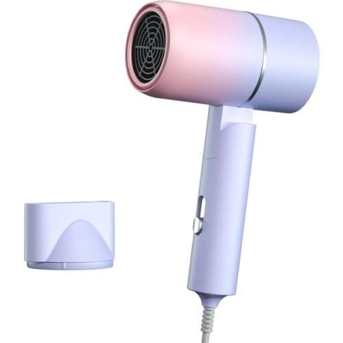 Hair Dryer Professional Salon Folding Ionic Dry Hair Blow Dryer With Diffuser & Concentrator Powerful Fast Drying Hairdryer