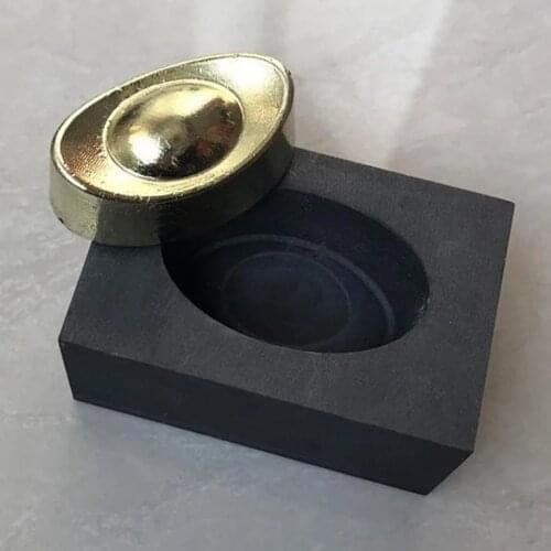 Graphite Ingot Mold Gold Silver Aluminum Brass Refining Casting Mould Tool