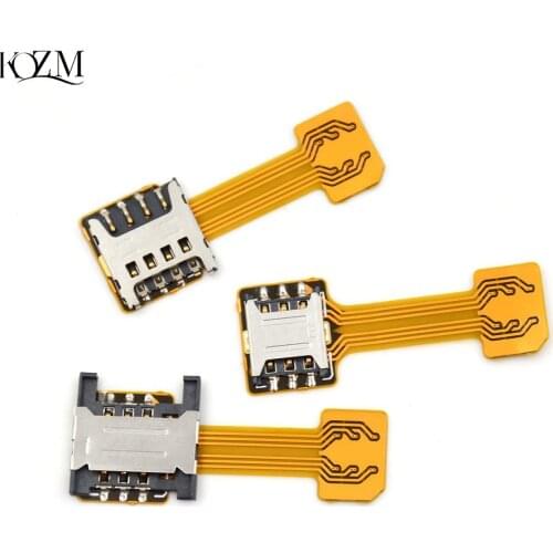 Hybrid Double Dual Sim Card Adapter Micro SD Nano Sim Extension Adapter For Xiaomi/Redmi For Samsung/Huawei