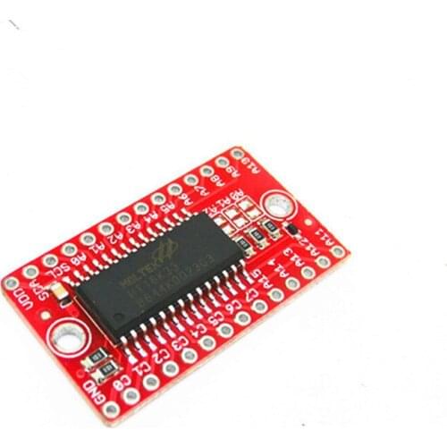 HT16K33 dot matrix LED control drive module digital tube drive board send pin