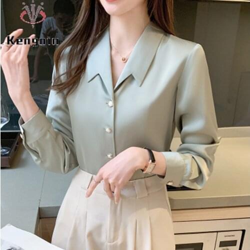 Женские модные рубашки Kengnin China At AliExpress