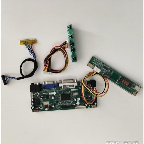 Kit for LP121X04-C2/B2 20pin 1 Lamps HDMI+DVI+VGA Screen Audio LCD 1024x768 Panel LED Controller Board Display M.NT68676 Monitor