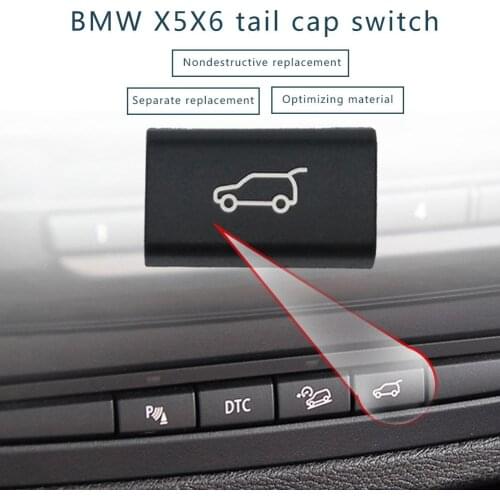 Tailgate Rear Trunk Switch Button Cover for BMW X5 E70 2006 2007 2008 2009 2010 2011 2012 2013 X6 E71 2008 2009 2010 2012 2014
