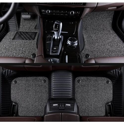 MATIKOHI Custom car floor mats for Mercedes Benz E C GLA GLE GL CLA ML GLK CLS S R A B CLK SLK SL G GLS GLC vito viano foot mat