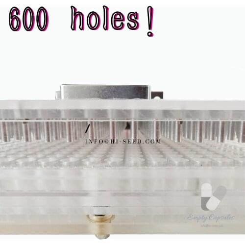 Filling Plate Capsule Filler 600 Holes Capsule Filling Plate Equipment Tool