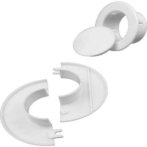 40-70mm Plastic wall Wire hole cover Air-conditioning pipe plug dust cover decorative grommet Cable protector Furniture Hardware