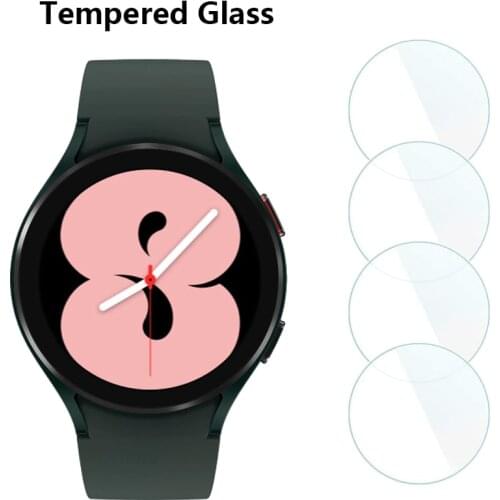Tempered Glass Film For Samsung Galaxy Watch4 40mm 44mm Ultra-thin Explosion-proof Protective HD Clear Film Screen Protector