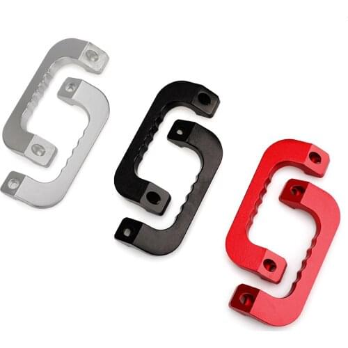 JQSKUNP Car Door Armrest Handrail Cover Trim For Toyota RegiusAce Hiace 2005-2018 Refit Drive Room Aluminum Armrest Grab Handle