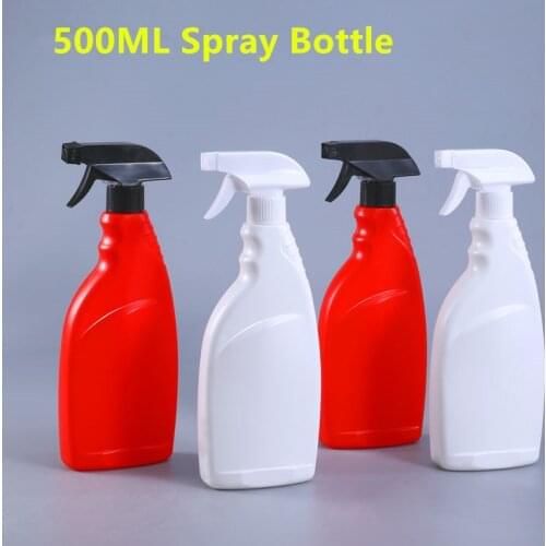 500ml Empty Spray bottle Plastic Atomizer Portable Liquid Container Salon Hairdressing Tools Water Sprayer Bottle 1Pcs