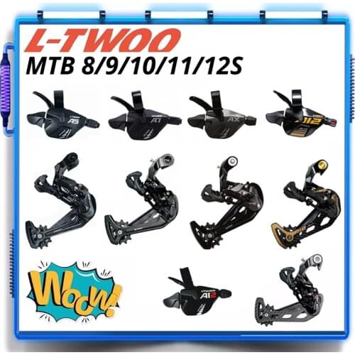 LTWOO A7 10 Speed Derailleurs Groupset 10s 10v SL-A7 Shifter Lever RD-A7 Rear Derailleur Switches Compatible SRAM and SHIMANO