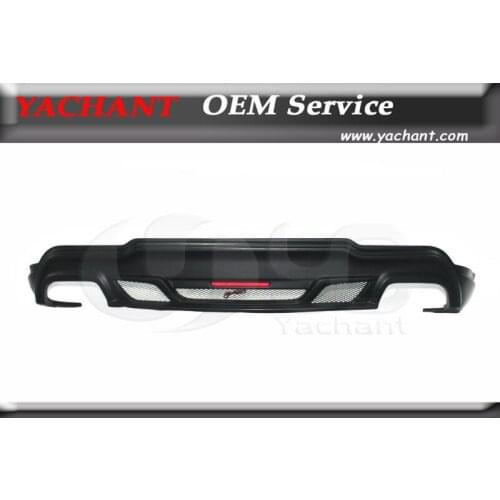 FRP Fiber Glass Rear Half Bumper Lip Spoiler Fit For 2014-2015 Ghibli WA Style Rear Half Bumper Lip Spoiler