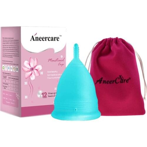 10pcs Women Menstrual cup Medical 100% silicone Cup for Feminine hygiene Menstrual reusable lady cup coletor menstrual pads