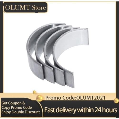 4Pcs Size STD 42mm~41mm Engine Parts Connecting Rod Bearing For YAMAHA XV400 2NT DS400 DRAG STAR 400 26 M0012 Y12 XV DS 400