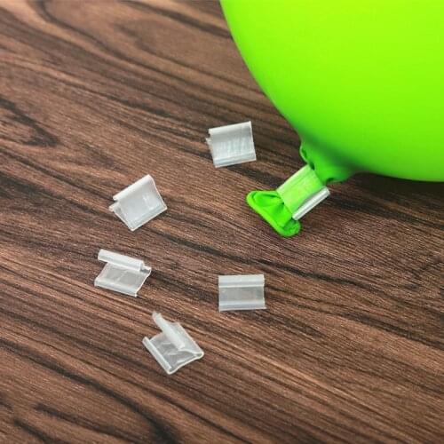 50 Piece Balloon Clip V Shape Air Ballon Buttons Sealing Clamp Party Decoration Supplies Wholesale Wedding Birthday Party Event