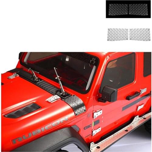 A-pillar Side Corner Angle Cover for 1/ 10 AXIAL SCX10 III JEEP Wrangler RC Model Car Simulation Parts