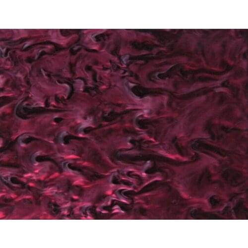 Acrylic/PMMA Pearlescent Ripple/Stream Sheets 3.0mm for Jewelries, Crafts, Art Works, Decoration - Wine (SW14)