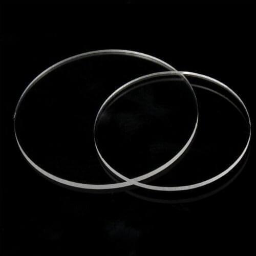 Acrylic Transparent Sheet 1mm Thickness 2/3/4/5cm Round Plastic Board Perspex Panel Organic Glass Polymethyl Methacrylate
