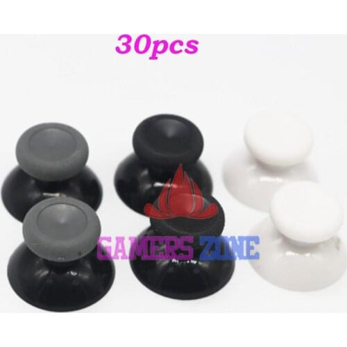 30ps For Xbox One Controller Plastic Analogue Thumbsticks Thumb Stick Black White