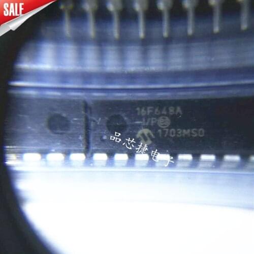 5/PCS NEW PIC16F648A-I/P 16f648a Dip-18 8-Bit Microcontroller IC Chip Brand New & Original Spot