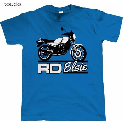 Elsie Rd 350 250 Lc Two Stroke Biker T Shirt Cotton Straight O-Neck Short Sleeve Tee Shirt Homme Men Funny Hipster T Shirt