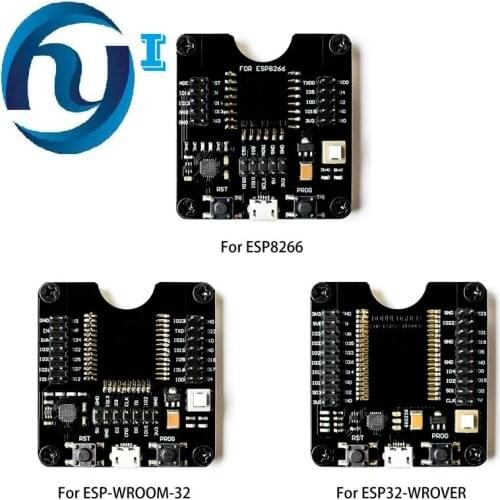 ESP8266 ESP-WROOM-32 ESP32-WROVER Development Board Test Burning Fixture Tool Downloader for ESP-12F ESP-07S ESP-12S