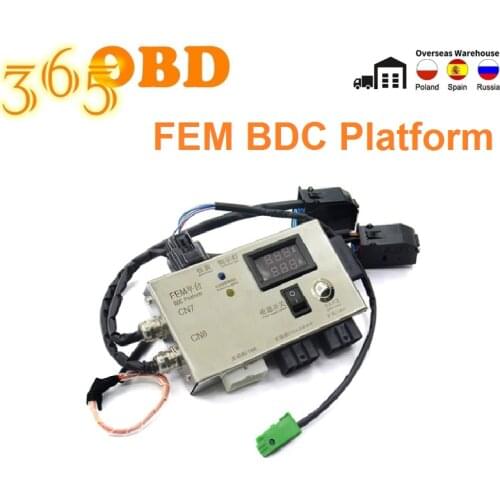 FEM /BDC Test Platform For BMW CAS4 & CAS4+ Programming For BMW CAS4 CAS4+ Keys by OBD Avoid Car Data&Power Loss