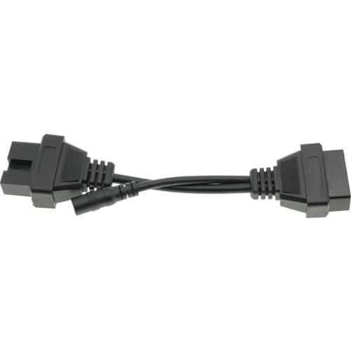 OBD Adapter Cable For Mitsubishi 12 pin to OBD2 16 pin Auto Diagnostic Interface Adapter Cable