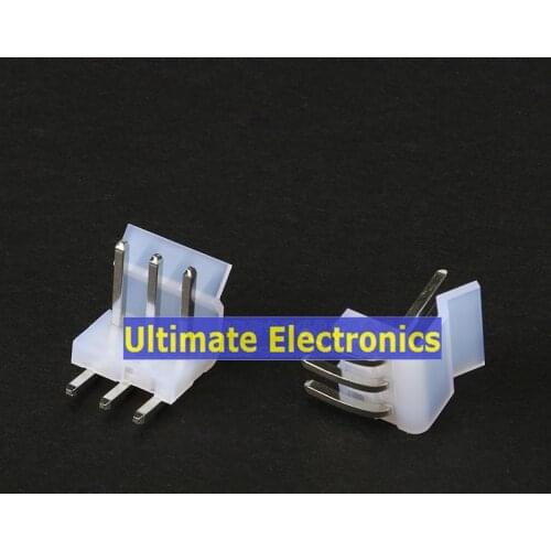 100pcs CH3.96 Terminals 2P 3P 4P 5P 6P 7P 8P 9P 10P Curved needle socket 3.96MM pitch connector