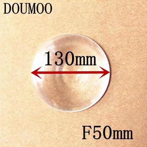 Diameter 130 mm Fresnel Lens DIY TV Projection Solar Cooker Focal length 50 mm thickness 2mm High light condenser