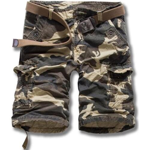 NEW 2019 Outdoor Sport Hiking Climbing trekking camping Short Trousers soldier Multi-Pocket Cargo military Shorts Plus Size