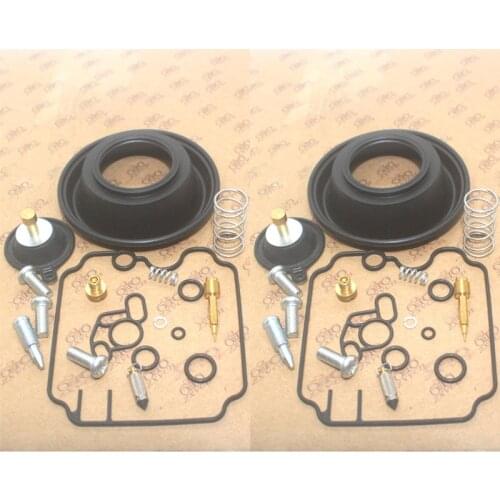 Carburetor Repair Kit 2SET For TDM850 1992-1993 TDM 850 Plunger vacuum diaphragm Float Air Cut-off Valve