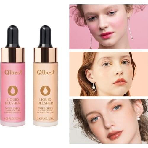 Blush cream nude makeup moisturizing brightening complexion natural repairing temperament blush powder rouge liquid blush