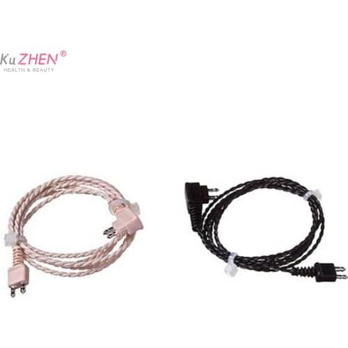 Universal 2pin Adapter Cable Hearing Aid Receiver For Pocket Black/Beige Wire Standard Power Cord Ear Care Tool