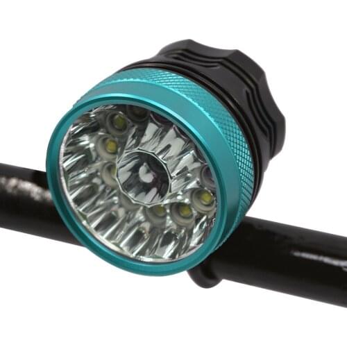 Bicycle Light 13*XML-T6 LED Led 2 in 1 Bike Headlight 20000 Lumens Safety Cycling Head Lamp Flashlight luz bicicleta