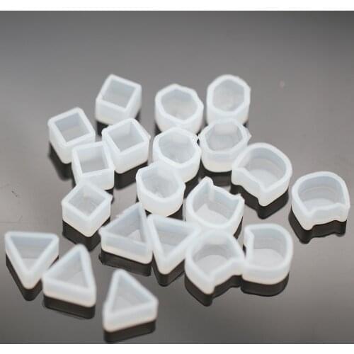 1paid/2pcs Exquisite Earrings Small Beads Silicone Resin Mold For Handmade DIY Jewelry Earring Pendant Making Finding