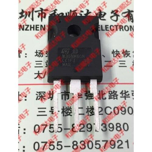 10pcs/lot STW30NM60N New stock TO-247 600V 30A