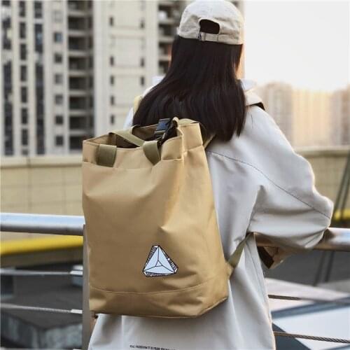 2021 Korea Fahsion Unisex Backpack Urban Man Travel Rucksack Simple Solid Bagpack for Teen College Brand Designer Daybag Mochila