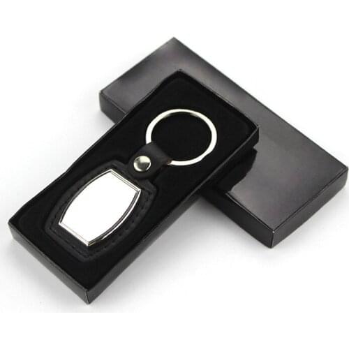 30 PCS Blank keychain Sublimation Leather Key Chains Printing DIY Blank Thermal Transfer Material