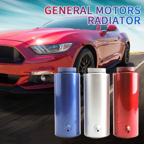 800ml Radiator Overflow Tank Universal Radiator Coolant Aluminum Tank Overflow Reservoir Radiator Overflow Tank Cooling Hose