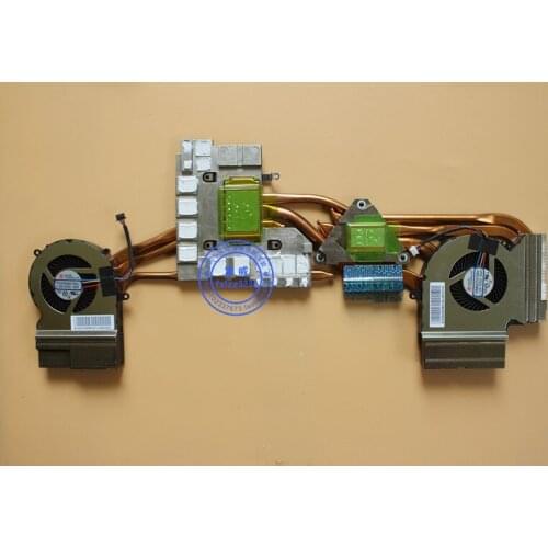 AAVID For MSI GE65 Raider GP65 GE65 RTX2060 MS-16U1 PABD07012SH N425 PAAD06015SL N426 Heatsink Fan