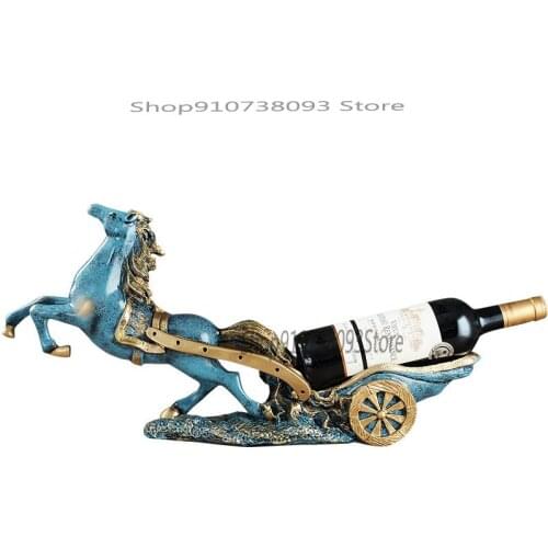 American Carriage, Red Wine Rack, Tv Cabinet, Office Wine Cabinet, Decoration, Home Relocation, New Residence, Gift Resin