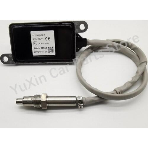 Car 24V Nitrogen Nox Oxygen Sensor 5WK96790B For Man Truck 51.15408-0019 51154080019