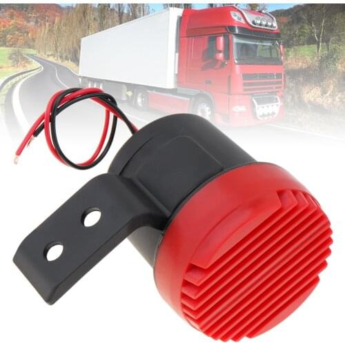12/24V Car Reversing Horn Reverse Beeper Horn Vehicle Auto Warning Back Up Car Reversing Alarm Speaker Buzzer Siren with Wire