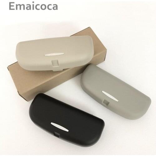 Emaicoca Car Sun Visor Glasses Case For DACIA SANDERO STEPWAY Dokker Logan Duster Lodgy