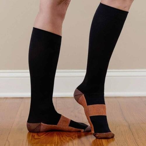Compression Socks Nylon Medical Nursing Stockings Specializes Outdoor Cycling Fast-drying Breathable Adult Sports Socks