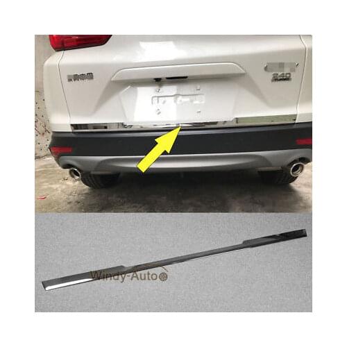 Fit For Honda CRV CR-V 2017 2018 Rear Trunk Lid Tailgate Lower Cover Trims ABS
