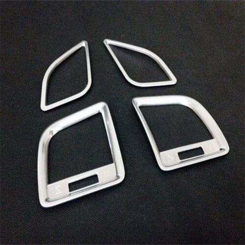 Fit For Mazda 2015 CX-5 Outlet Decorative Frame CX5 Dashboard Decorative Frame Cover Quanlity ABS Protection Trims Car Styling