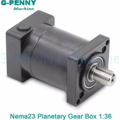 1:36 Nema23 stepper Motor Planetary Reduction Ratio 36:1 planet gearbox 57 motor speed reducer, High Torque high quality